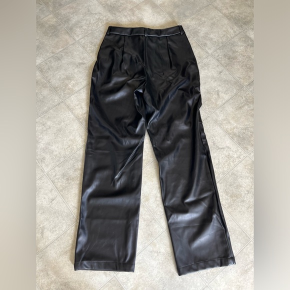 Faux Leather Pants - BNWT - Picture 4 of 5